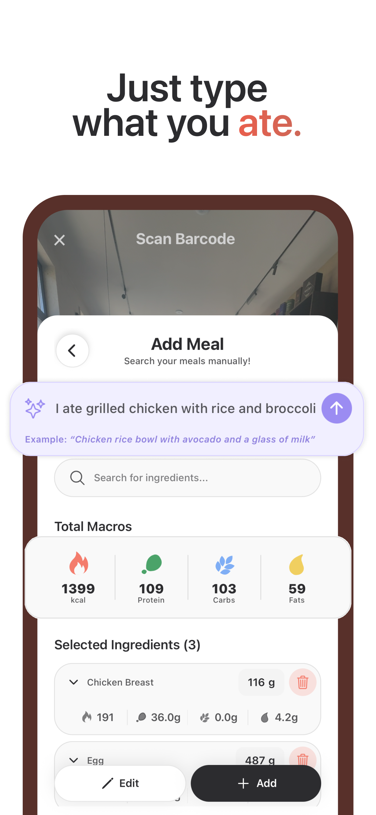 MyCals: Calorie Counter screenshot 3