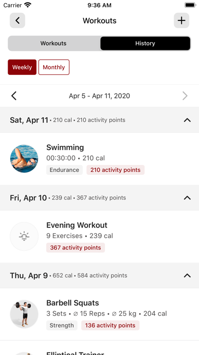 Las Vegas Athletic Clubs Screenshot