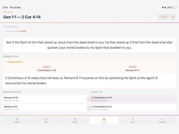 Trinity Bible: Read & Study iPad screenshot