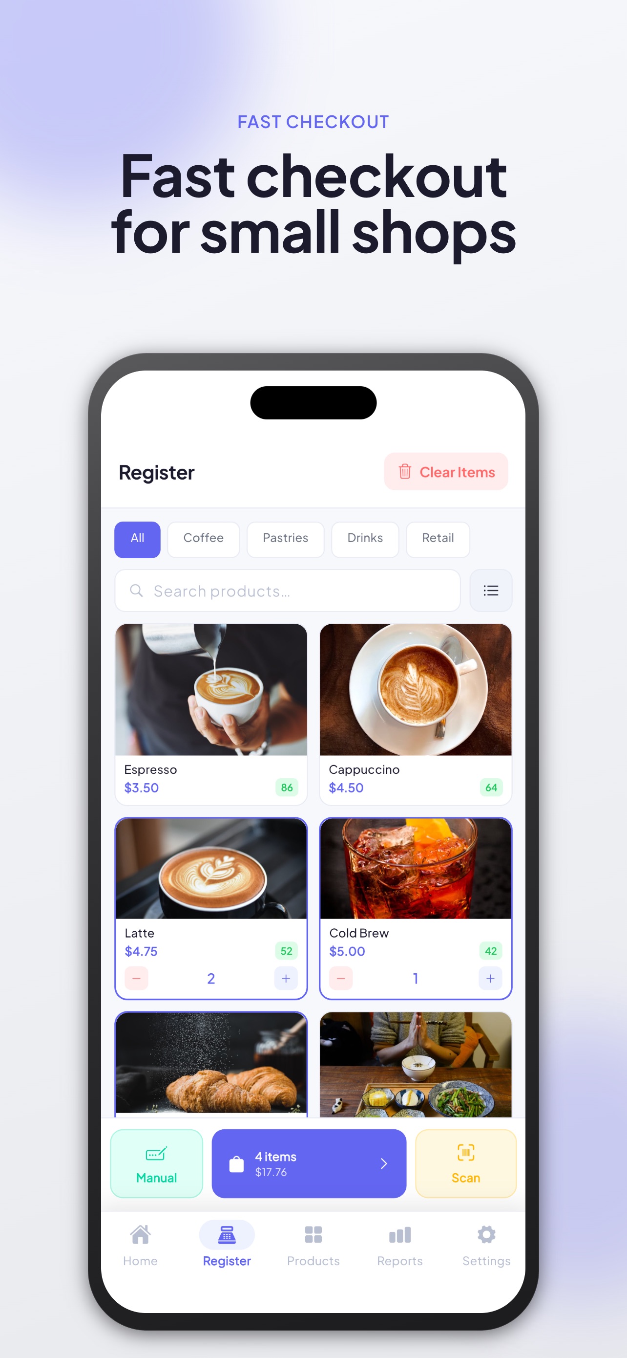 Screenshot 1 of Simple POS - Cash Register