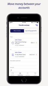 Rabobank Online Savings AU screenshot