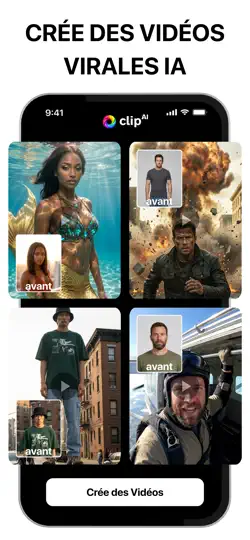 Capture d'écran de Clip AI: Créateur Photo Vidéo sur iPhone 1