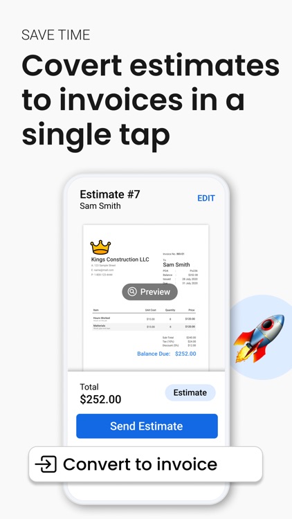 Invoice Maker by Easy Expense screenshot-4