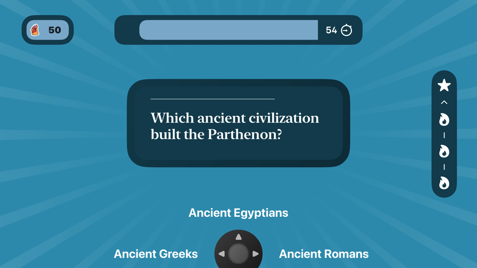 #3. Think! - Trivia Game (iOS) By: Apptorpet HB