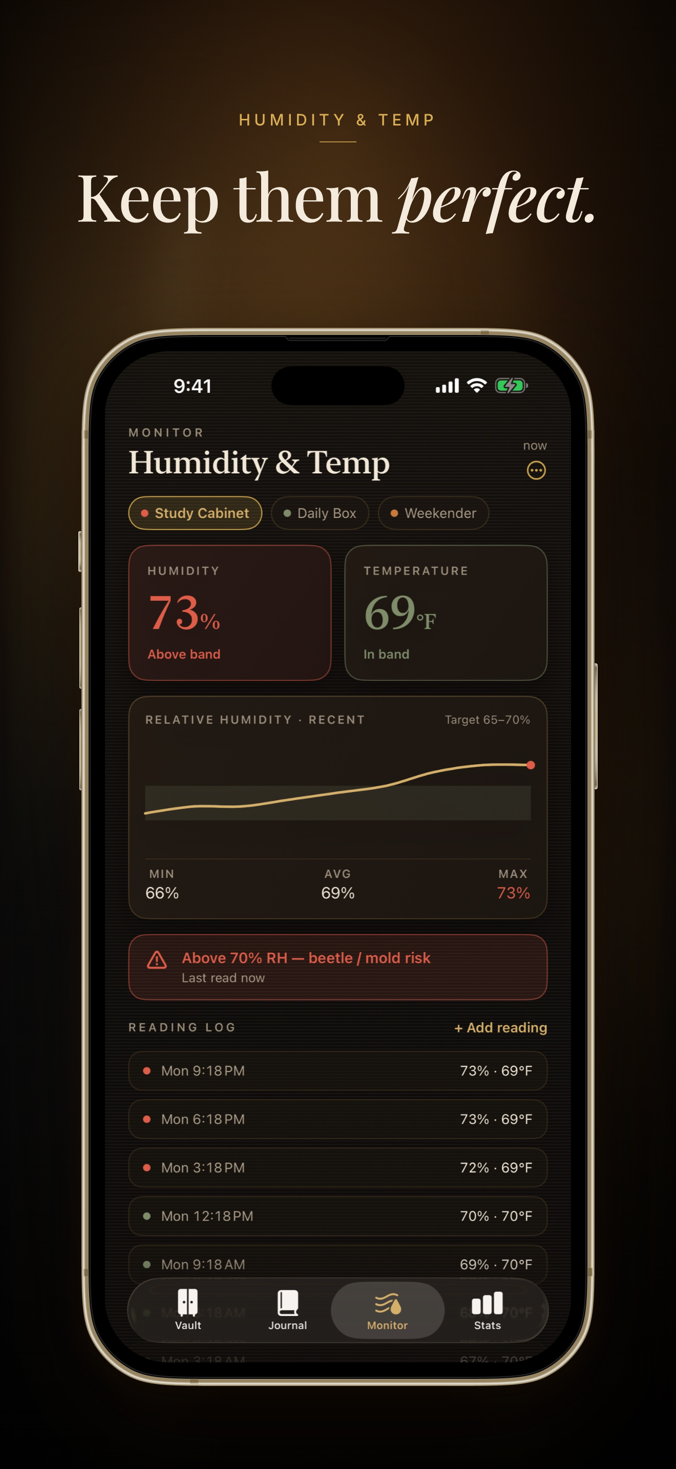 Cigar Humidor & Journal screenshot 5