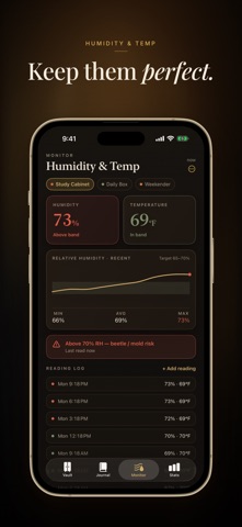 Cigar Humidor & Journal Screenshot 5 of 8