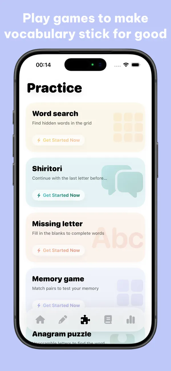 Screenshot #3 pour Lingua: Mots Anglais