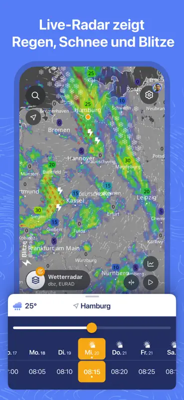 Ventusky: Weather Forecast screenshot 1 of 10