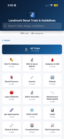 Landmark Renal Trials Screenshot 2 of 6