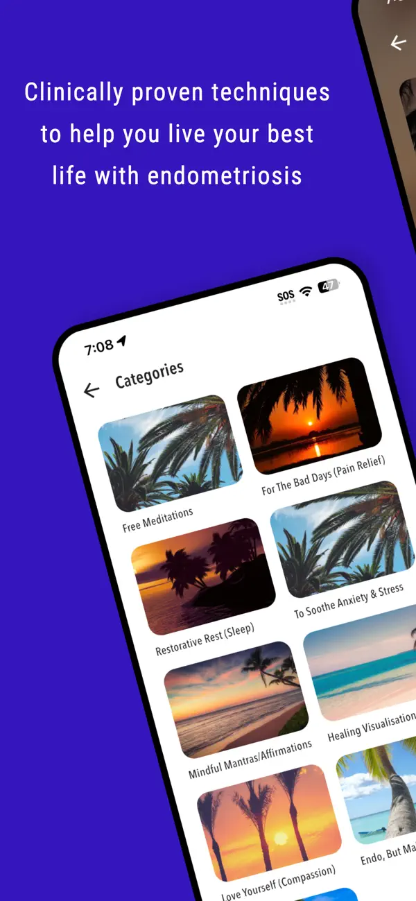 #2. Mind Over Endo Pain (iOS) By: Breakthrough Apps