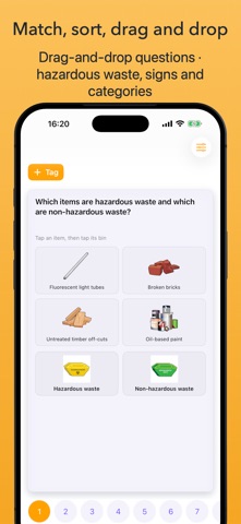 CSCS Card: Mock Test HS&E CITB iPhone screenshot