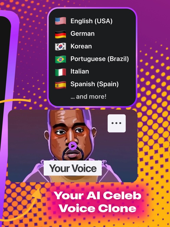Screenshot #6 pour AI Celebrity Voice Generator