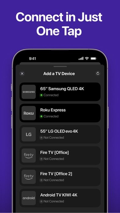 TV Remote: Universal TV Smart iPhone screenshot 4 - Utilities app