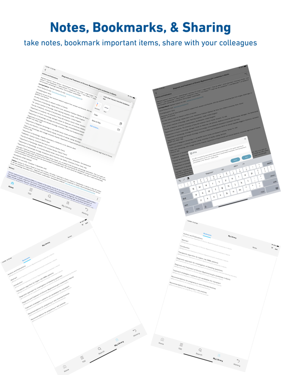 EHA Guidelines iPad screenshot 4 - Medical app