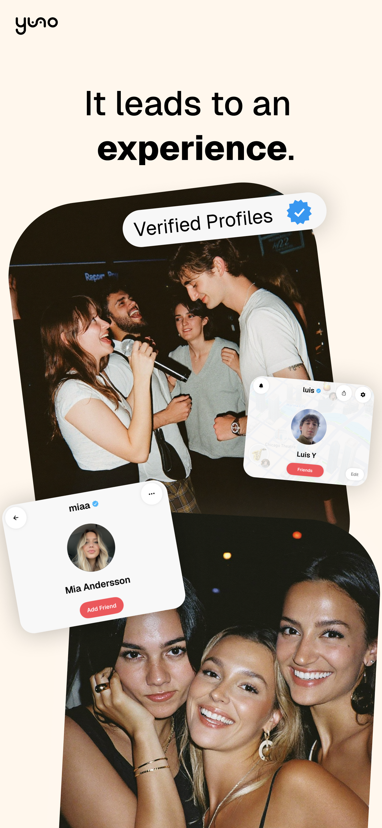 Yuno: The IRL Social App screenshot 3