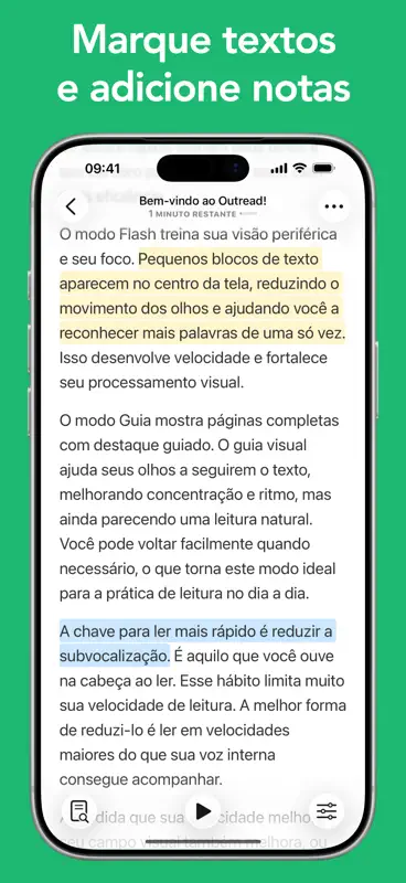 Outread: Leitura Dinâmica screenshot 7 of 9