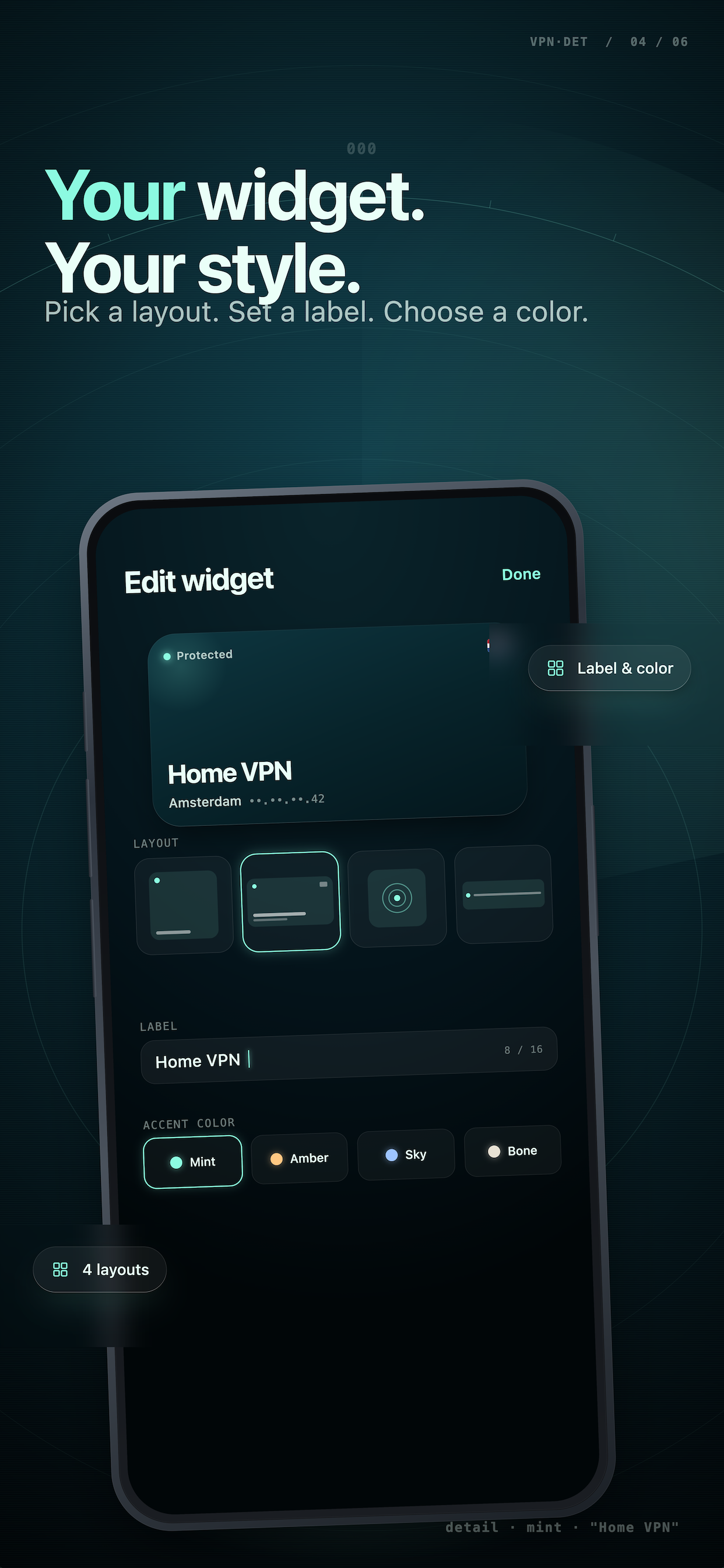 VPN Detector: Privacy Widget