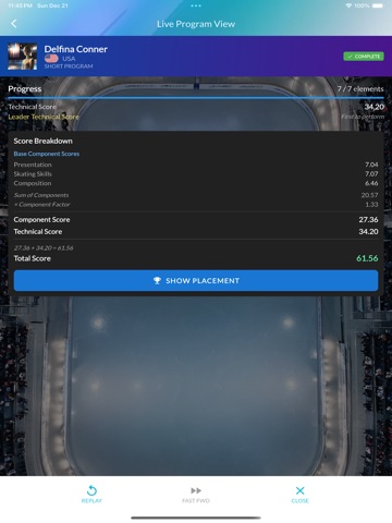 Playasport Figure Skating iPad screenshot