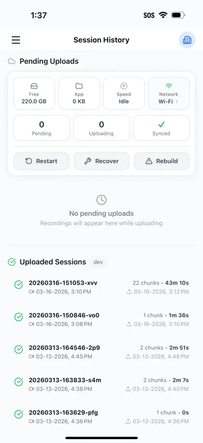 Screenshot 3 von 3 zu Minute Data