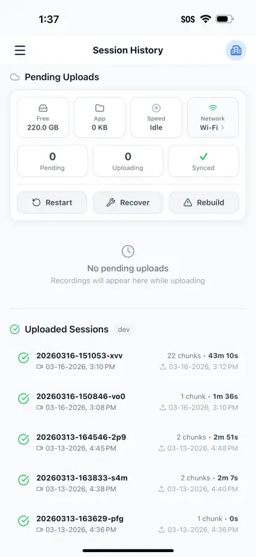 Minute Data screenshot 3 of 3