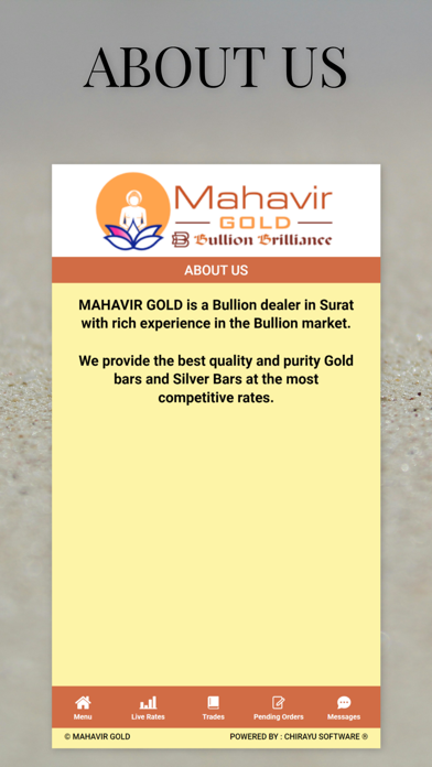 MAHAVIR GOLD Screenshot