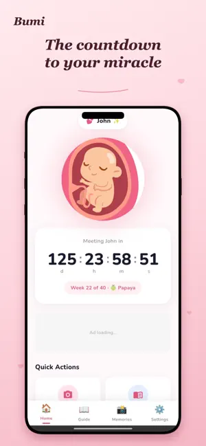 Bumi: Pregnancy Tracker screenshot 3