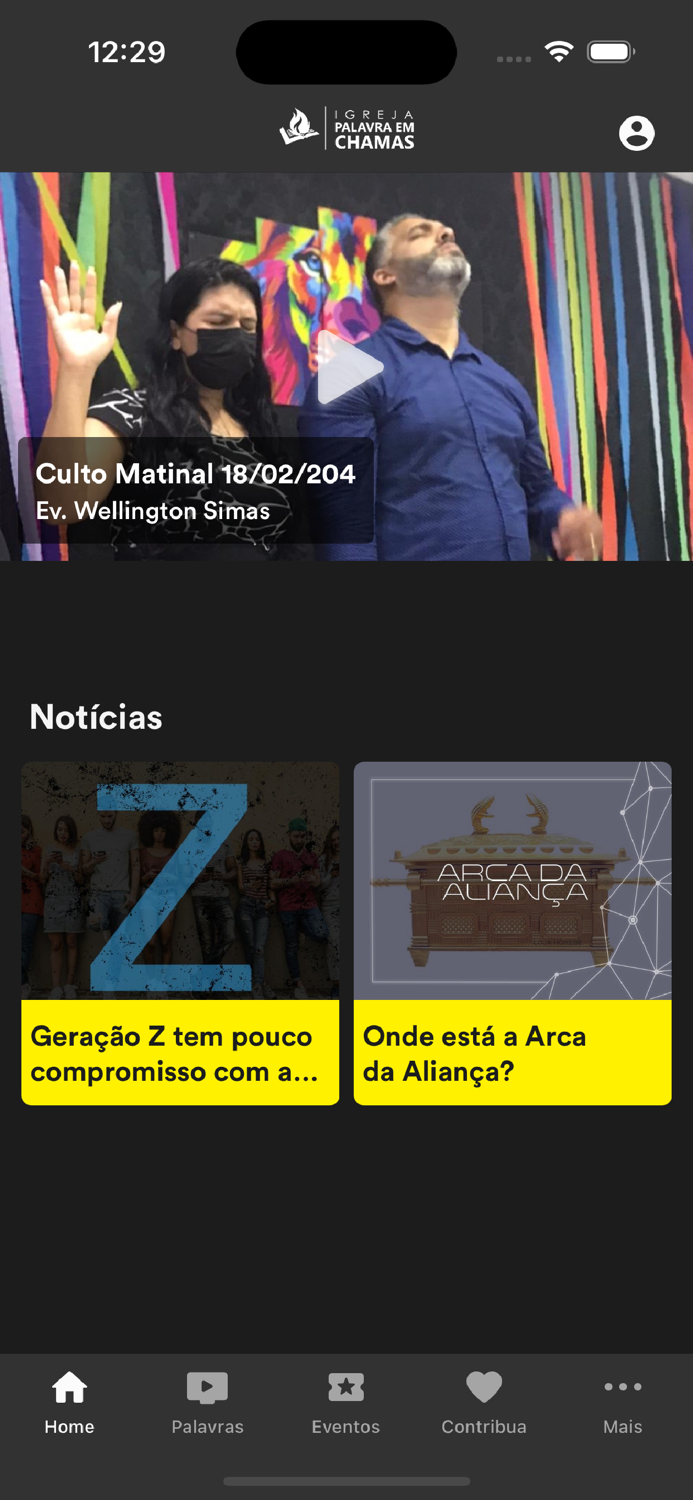 Igreja Palavra em Chamas