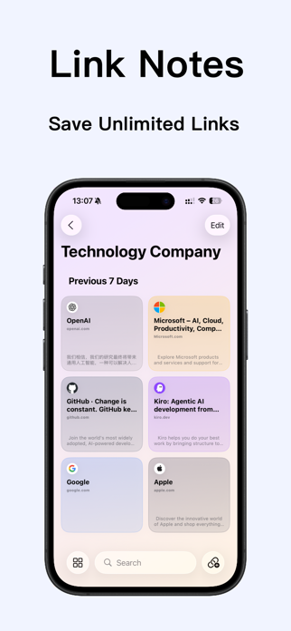 LinkSet – Link Manager Screenshot 1 of 6