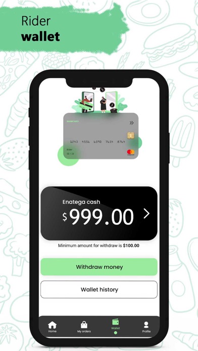 Enatega Mulitvendor Rider Screenshot