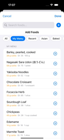 Diabetes Feast iPhone screenshot