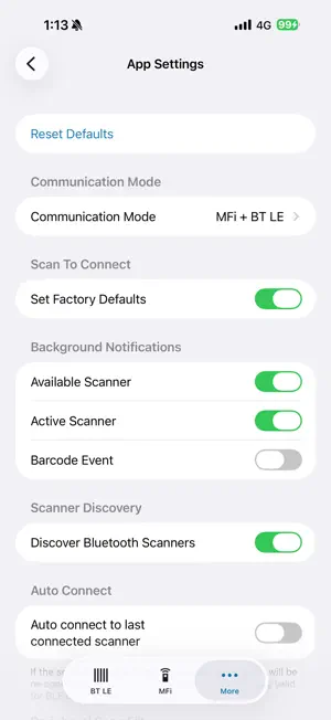 Zebra Scanner Control screenshot 4