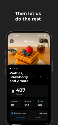 MetricSync - Nutrition Tracker screenshot