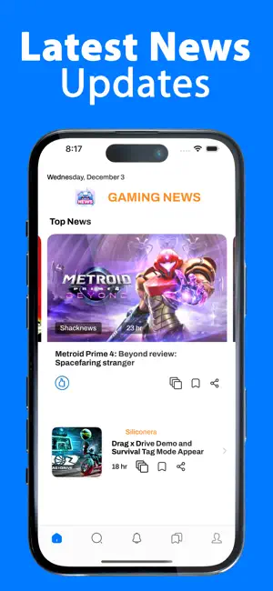 Gaming News and Reviews screenshot 1
