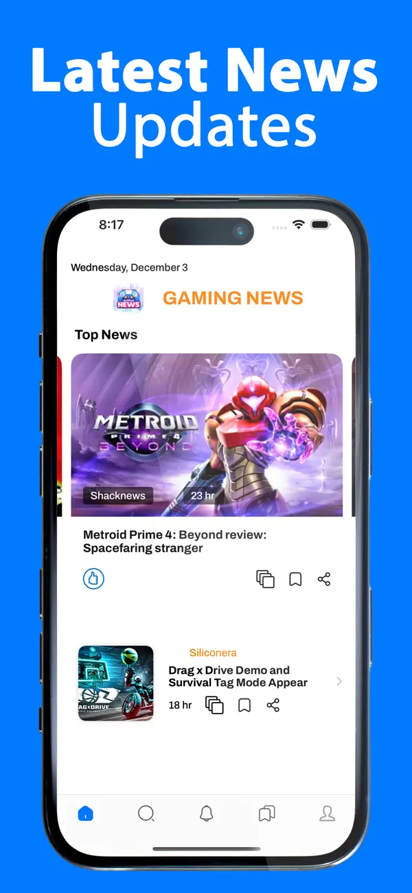 Screenshot #1 pour Gaming News and Reviews
