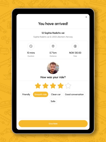 Hereford Karls Taxi iPad screenshot