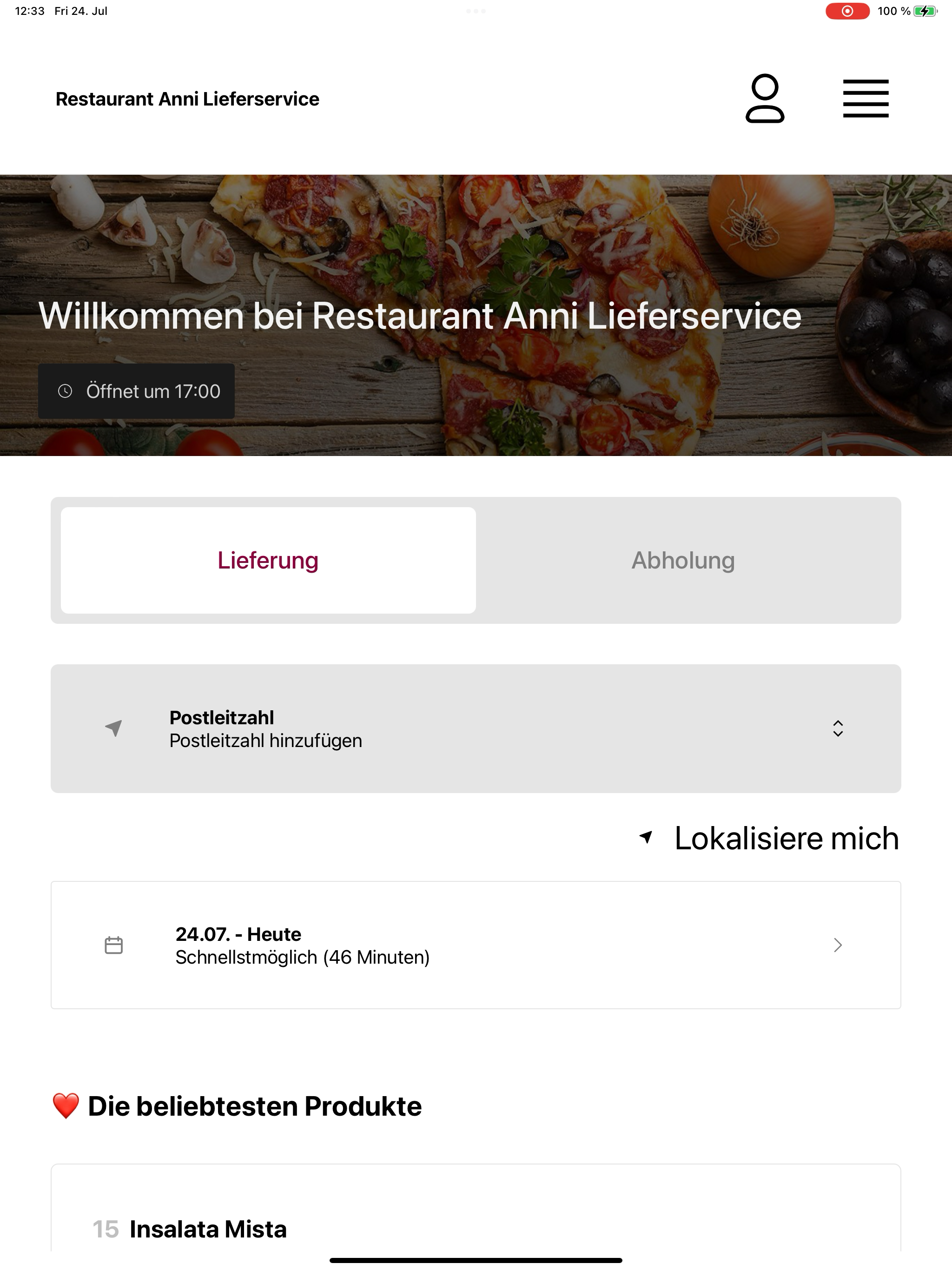 Restaurant Anni Lieferservice screenshot 14