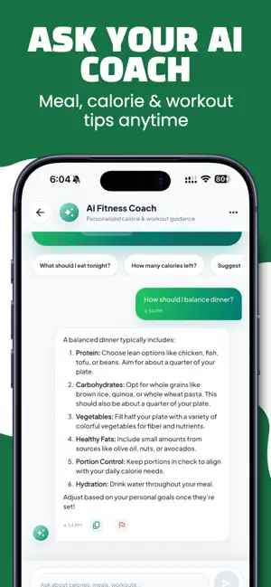 AI Calorie & Fitness Tracker screenshot 3