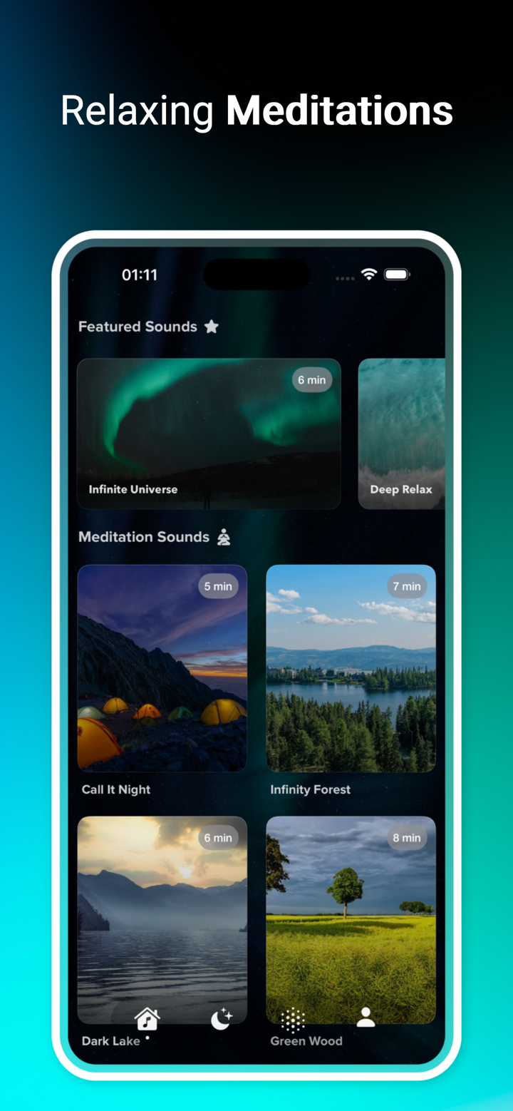Aurora: Sleep Sounds & Calm screenshot 1