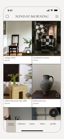 Sunday Morning Marketplace iPhone screenshot