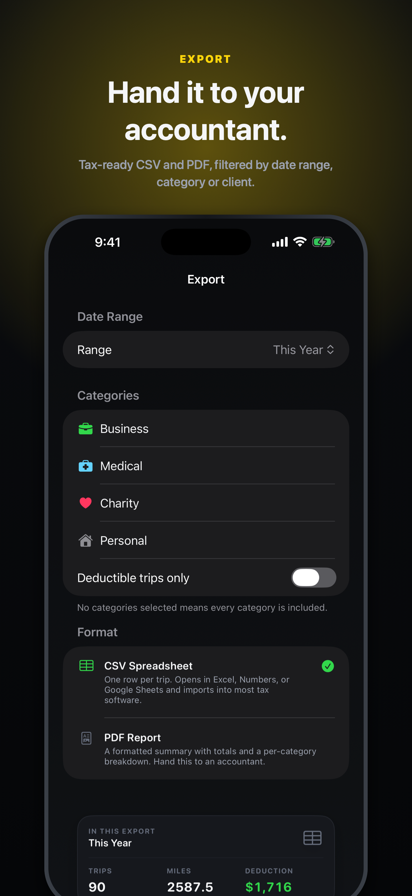 TaxMile: Mileage Tracker screenshot 5