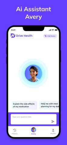 Avery powered by Drive Health screenshot