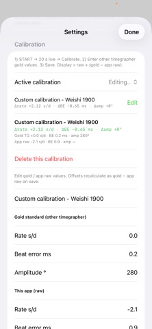 Timegrapher Advanced Screenshot 7 of 7