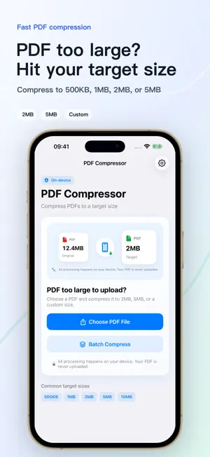 PDF Compressor - Shrink Files screenshot 1