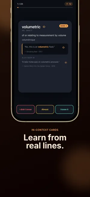 Subvoca: Learn from Subtitles screenshot 3