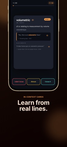 Subvoca: Learn from Subtitles Screenshot 3 of 6