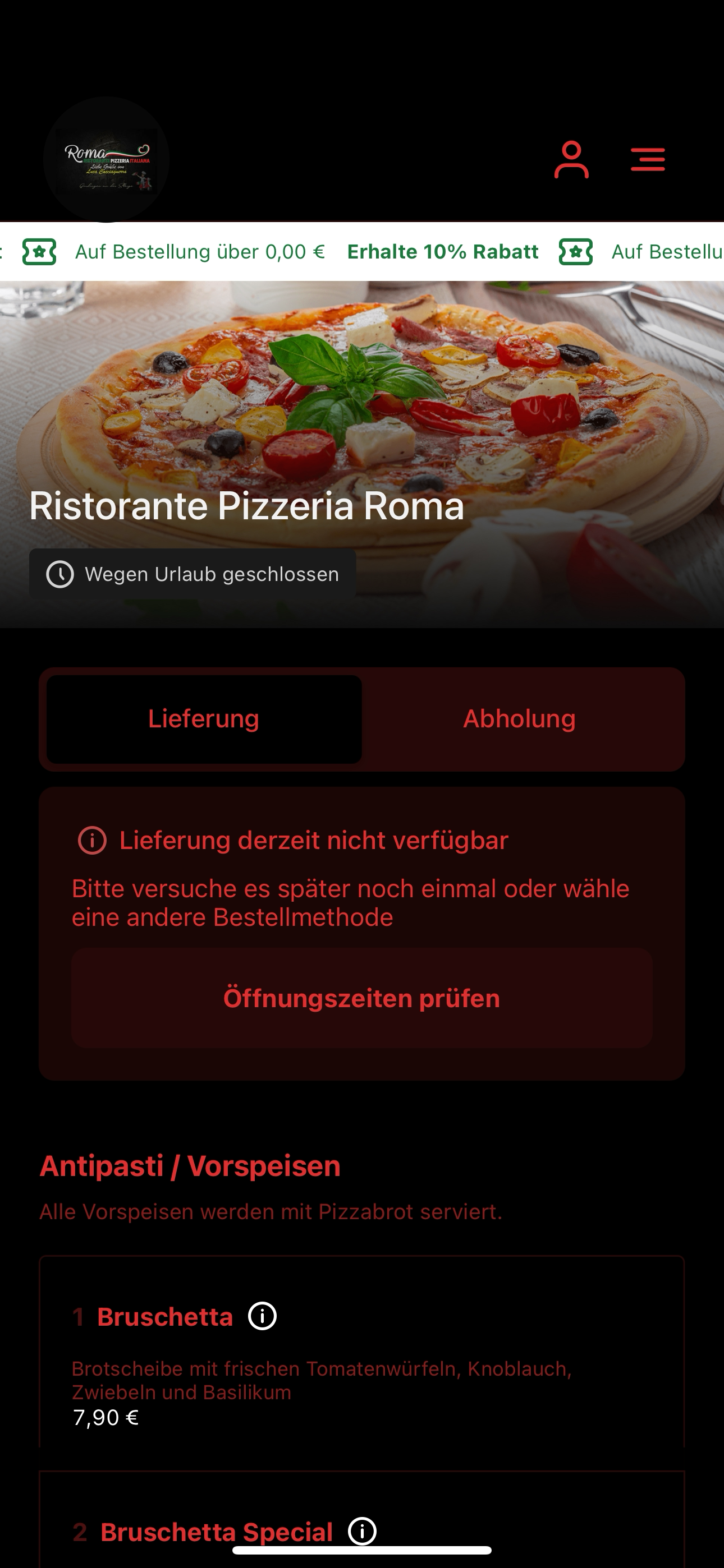 Ristorante Pizzeria Roma screenshot 3