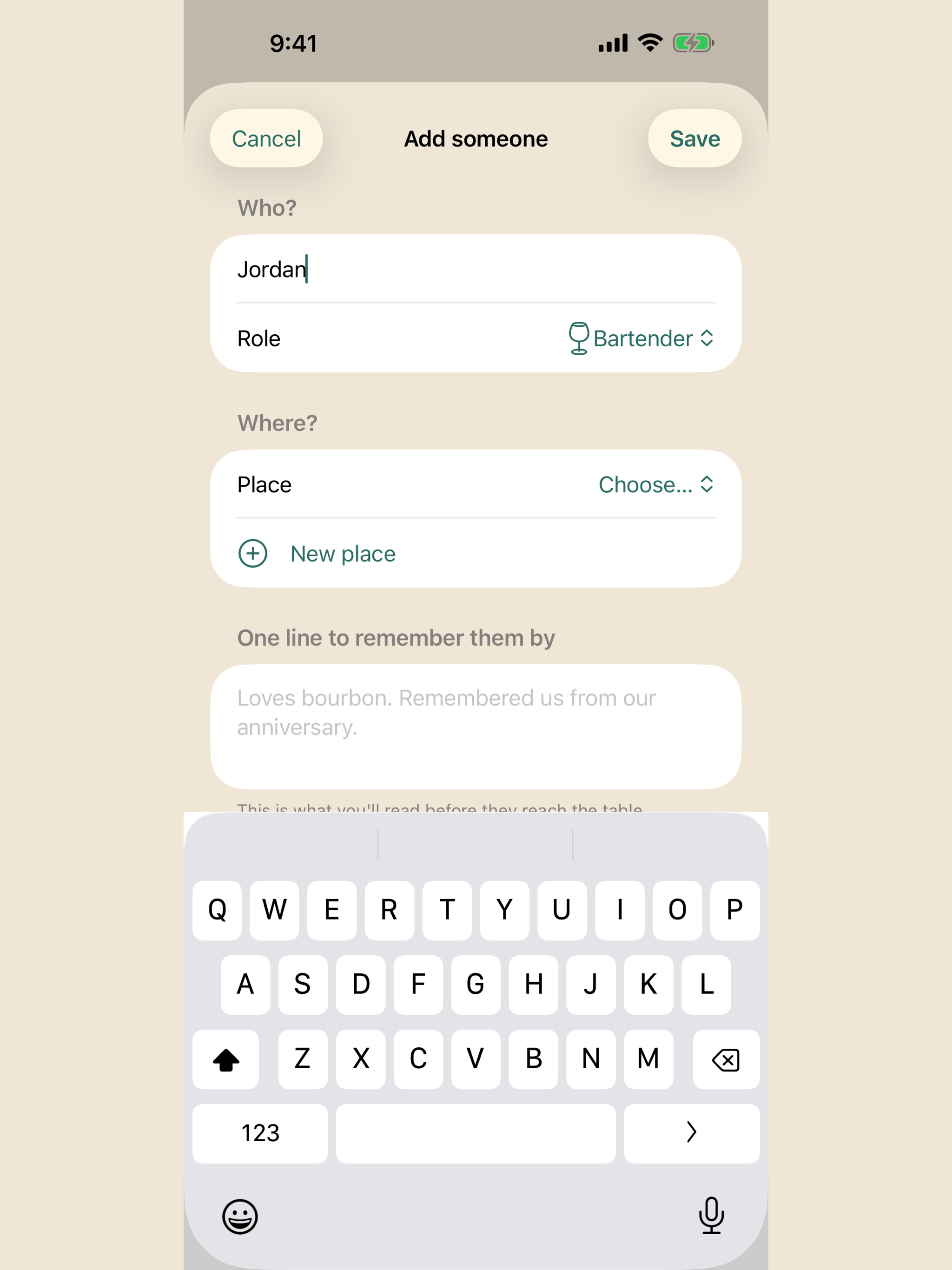 Bartender Rolodex screenshot 11