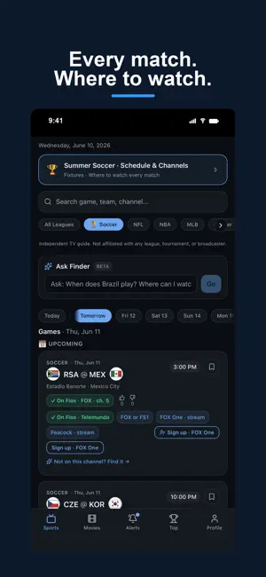 TunedTV: Find Every Game screenshot 2