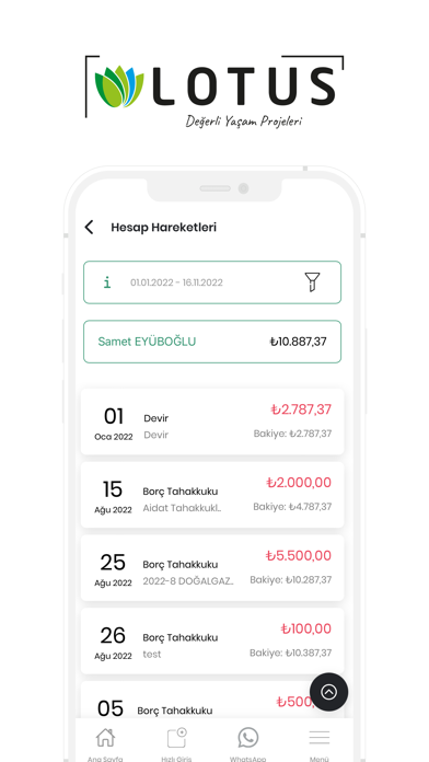 App screenshot