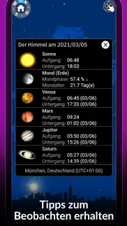 the sky – astronomie erleben iphone bildschirmfoto 3